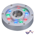 Best seller 9*3W RGB led fountain ring light submersible, 12v fountain light